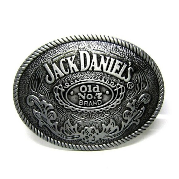 Whiskey Jack Daniel's Rocker Belt Buckle - Picture 4 of 7